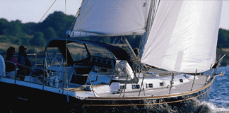 Tartan 3700. Photo courtesy of Tartan Yachts.